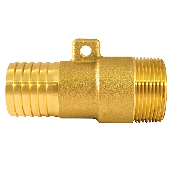 1-1/4 In. Barb X 1-1/4 In. Male Pipe Thread Brass Rope Adapter